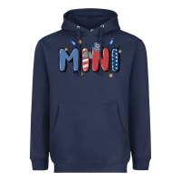 Navy 4th july mini Heavyweight Hoodie - MaliasSmallBusiness