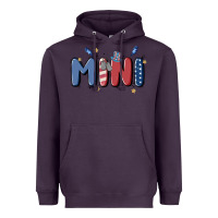 Plum 4th july mini Heavyweight Hoodie - MaliasSmallBusiness