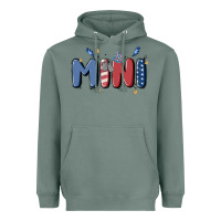 Sage 4th july mini Heavyweight Hoodie - MaliasSmallBusiness