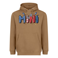 Toasted Coconut 4th july mini Heavyweight Hoodie - MaliasSmallBusiness
