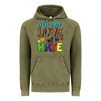 Vintage Olive spread love not hate Vintage Hoodie - texasbilliewilder