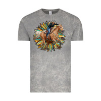 Cloud Rock sunflower rodeo Vintage Tee - RanaPortraitStore
