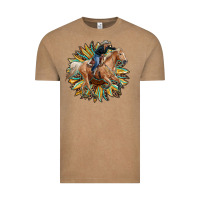 Vintage Coffee sunflower rodeo Vintage Tee - RanaPortraitStore