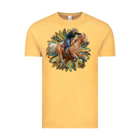 Vintage Mustard sunflower rodeo Vintage Tee - RanaPortraitStore