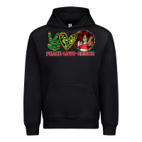 Black Peace Love Grinch Urban Hoodie - Bettercallsaul