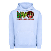 Pigment Grape Ice Peace Love Grinch Urban Hoodie - Bettercallsaul