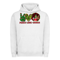 Pigment Lunar Rock Peace Love Grinch Urban Hoodie - Bettercallsaul