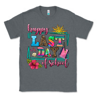 Charcoal Heather happy last day of school Classic Tee - AdoDesignShop