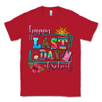 Red happy last day of school Classic Tee - AdoDesignShop