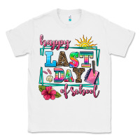White happy last day of school Classic Tee - AdoDesignShop