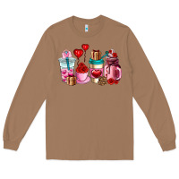 Toasted Coconut valentines day roses coffee cups Long Sleeve Tee - AdoDesignShop