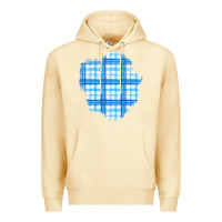Pina Colada Winter Tartan Patch Premium Hoodie - BundleAndBundleShop