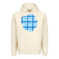 Tofu Winter Tartan Patch Premium Hoodie - BundleAndBundleShop