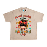 French Oak proud member of the tired moms club Urban Heavy Tee - Zillion Design Studio