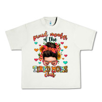 Pistachio proud member of the tired moms club Urban Heavy Tee - Zillion Design Studio