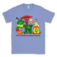 Colony Blue cna juneteenth certified nursing assistant Classic Tee - AdoDesignShop