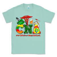 Seafoam cna juneteenth certified nursing assistant Classic Tee - AdoDesignShop