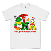 White cna juneteenth certified nursing assistant Classic Tee - AdoDesignShop