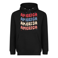 Black america Heavyweight Hoodie - MaliasSmallBusiness