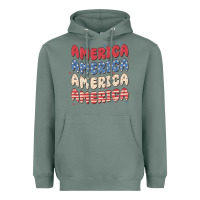 Sage america Heavyweight Hoodie - MaliasSmallBusiness