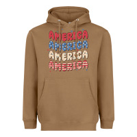 Toasted Coconut america Heavyweight Hoodie - MaliasSmallBusiness