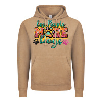 Vintage Coffee less people more dogs paw zillion Vintage Hoodie - Zillion Design Studio