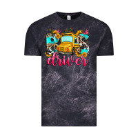Cloud Black bus driver Vintage Tee - Zillion Design Studio