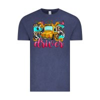 Vintage Denim bus driver Vintage Tee - Zillion Design Studio