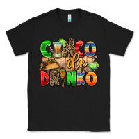 Black cinco de drinko Classic Tee - AdoDesignShop