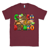 Burgundy cinco de drinko Classic Tee - AdoDesignShop