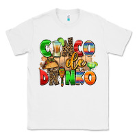 White cinco de drinko Classic Tee - AdoDesignShop