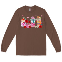 Chestnut valentines day coffee cup Long Sleeve Tee - AdoDesignShop