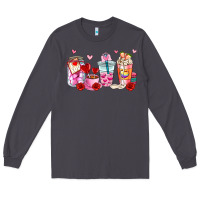 Smoke valentines day coffee cup Long Sleeve Tee - AdoDesignShop