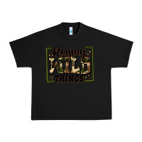 Black raising wild things Urban Heavy Tee - Zillion Design Studio