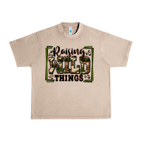 French Oak raising wild things Urban Heavy Tee - Zillion Design Studio