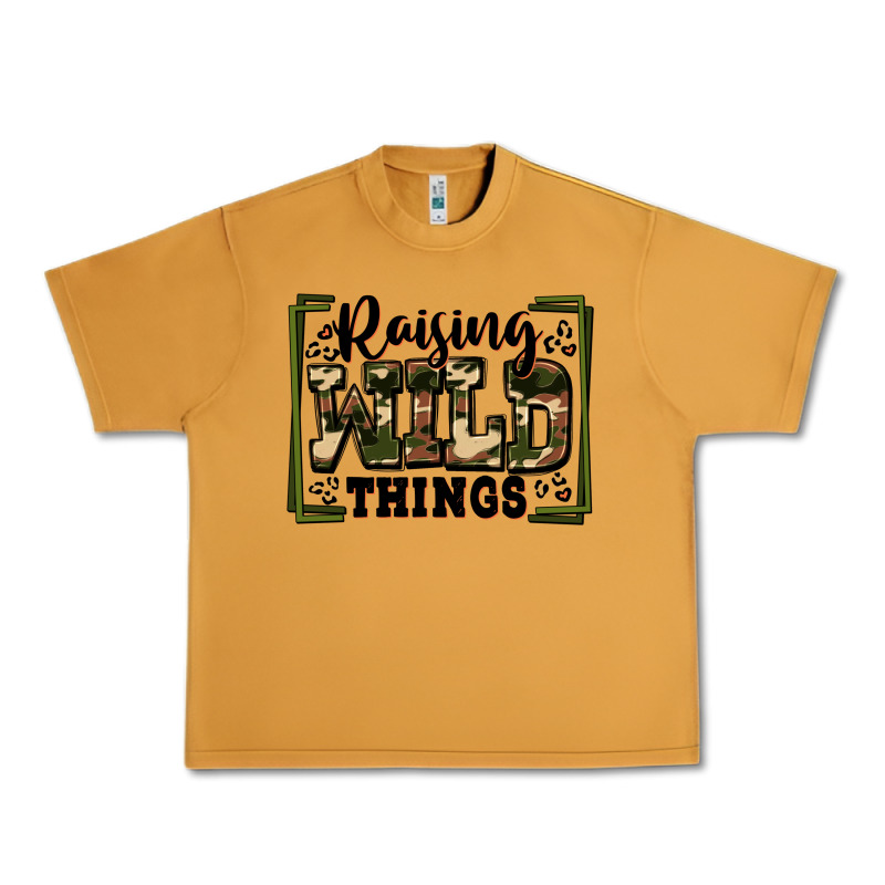 Raising Wild Things Urban Heavy Tee by Zillion Design Studio | Teevron