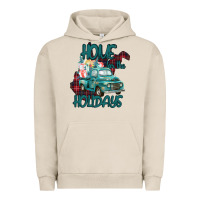 Pigment French Oak Christmas Home For The Holidays Urban Hoodie - Bettercallsaul