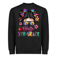 Black hello fifth grade Heavyweight Sweatshirt - texasbilliewilder