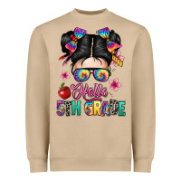 Mushroom hello fifth grade Heavyweight Sweatshirt - texasbilliewilder