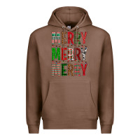 Chestnut Merry Merry Merry Christmas Premium Hoodie - BundleAndBundleShop