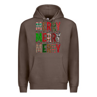 Coffee Merry Merry Merry Christmas Premium Hoodie - BundleAndBundleShop