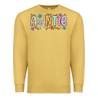 Antique Gold auntie Premium Sweatshirt - MaliasSmallBusiness