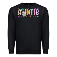 Black auntie Premium Sweatshirt - MaliasSmallBusiness