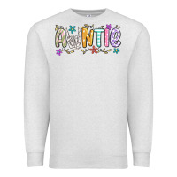 Oatmeal Heather auntie Premium Sweatshirt - MaliasSmallBusiness
