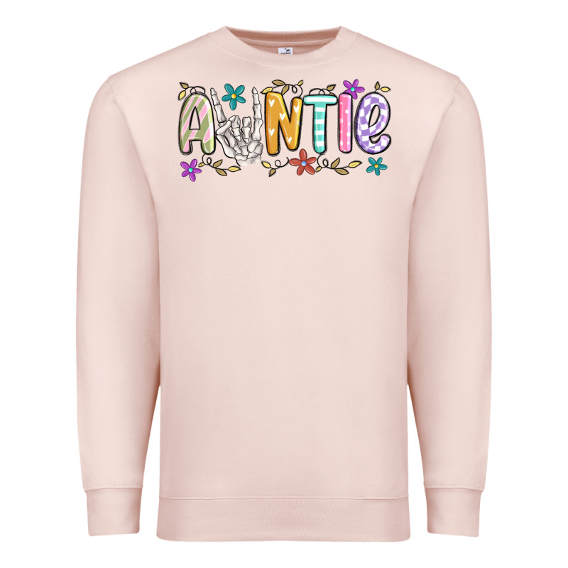 Auntie Premium Sweatshirt by MaliasSmallBusiness | Teevron