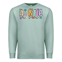 Seafoam auntie Premium Sweatshirt - MaliasSmallBusiness