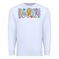 White auntie Premium Sweatshirt - MaliasSmallBusiness