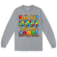 Heather Grey see the able not the label Long Sleeve Tee - JahusDesignShop
