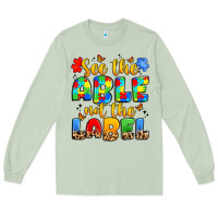 Matcha see the able not the label Long Sleeve Tee - JahusDesignShop