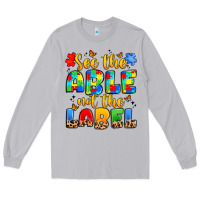Moon Dust see the able not the label Long Sleeve Tee - JahusDesignShop